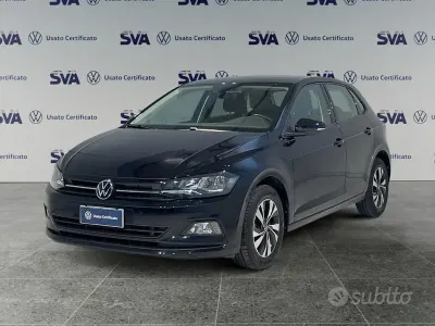 Usata VW Polo Comfortline 95 CV (69 kW) 2021 Nero Utilitaria