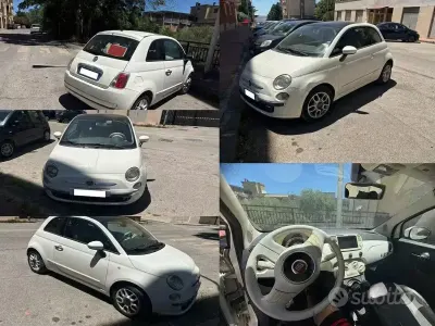Usata Fiat 500 60 CV (44 kW) 2006 Bianco Berlina