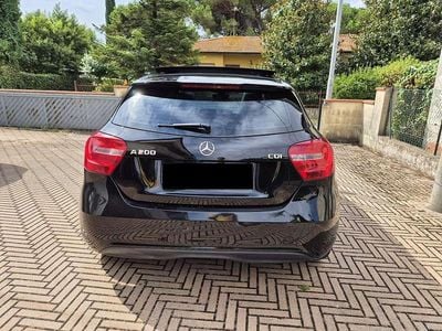 Usata Mercedes A200 136 CV (100 kW) 2013 Nero Berlina