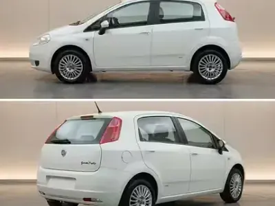 Usata Fiat Grande Punto 75 CV (55 kW) 2007 Bianco Utilitaria