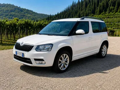 Usata Skoda Yeti Elegance 105 CV (77 kW) 2014 Bianco SUV