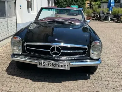 Usata Mercedes SL280 170 CV (125 kW) 1970 Nero Cabrio