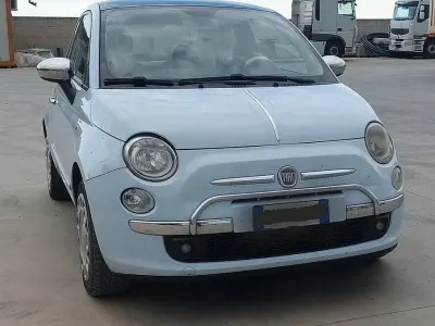 Usata Fiat 500 75 CV (55 kW) 2008 Blu Utilitaria