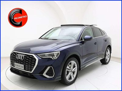 Usata Audi Q3 Sportback S-Line 150 CV (110 kW) 2021 Blu/azzurro SUV