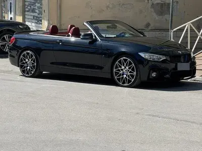 Usata BMW 420 190 CV (139 kW) 2015 Nero Cabrio