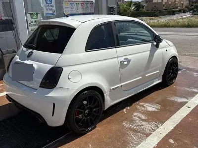 Usata Fiat 500 Abarth 75 CV (55 kW) 2007 Bianco Utilitaria