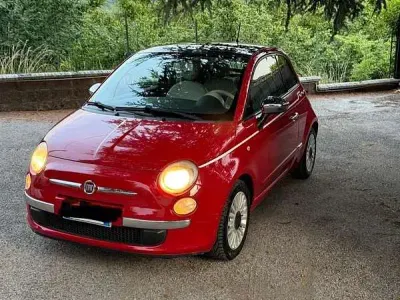 Usata Fiat 500 Lounge 69 CV (50 kW) 2013 Rosso Utilitaria