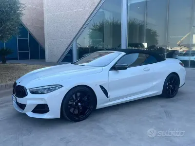 Usata BMW 840 320 CV (235 kW) 2019 Bianco Cabrio