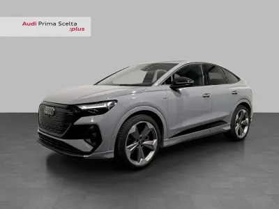 Usata Audi Q4 Sportback e-tron S-Line 194 kW (265 CV) 2022 Grigio SUV