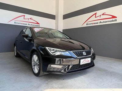 Usata Seat Leon Style 116 CV (85 kW) 2017 Nero metallizzato Berlina