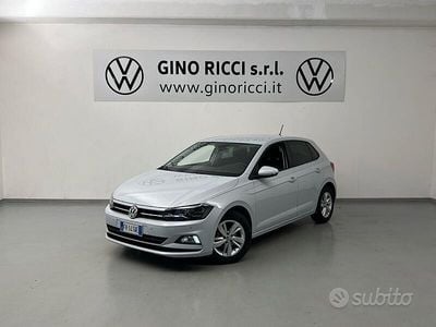 Usata VW Polo Comfortline 80 CV (58 kW) 2019 Bianco Utilitaria