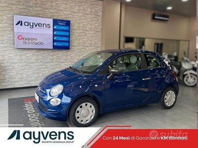 Usata Fiat 500 Pop 69 CV (50 kW) 2019 Blu/azzurro(met.) Berlina