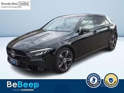 Usata Mercedes A200 Advanced 150 CV (110 kW) 2023 Nero metallizzato Berlina