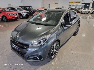 Usata Peugeot 208 GT-line 120 CV (88 kW) 2018 Grigio Utilitaria