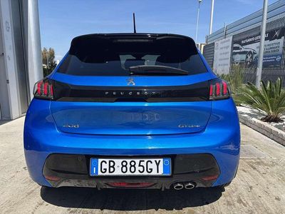 Usata Peugeot 208 GT-line 131 CV (96 kW) 2020 Blu Utilitaria