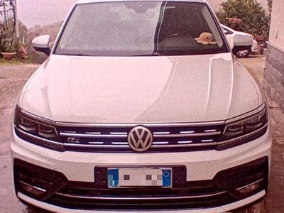 Gebraucht VW Tiguan R-line 150 PS (110 kW) 2018 Weiß SUV