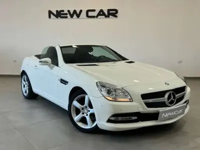 Usata Mercedes SLK200 Premium 184 CV (135 kW) 2013 Bianco Cabrio