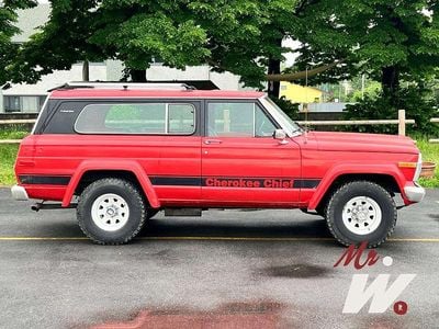 Usata Jeep Cherokee 99 CV (72 kW) 1982 Rosso SUV