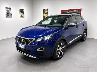Usata Peugeot 3008 GT-line 181 CV (133 kW) 2017 Blu SUV