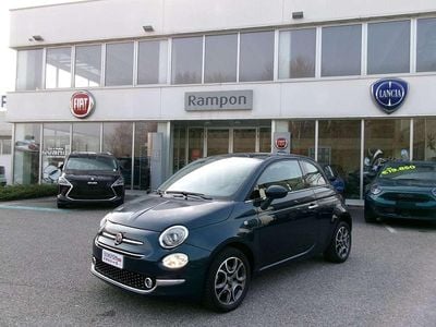 Usata Fiat 500 Lounge 69 CV (50 kW) 2017 Blu/azzurro Utilitaria