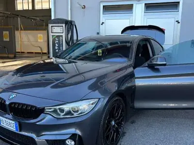 Usata BMW 420 Coupé Sport Line 190 CV (139 kW) 2015 Grigio Coupé