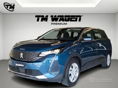 Usata Peugeot 5008 Active 131 CV (96 kW) 2021 Blu SUV