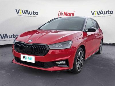 Usata Skoda Fabia Monte Carlo 110 CV (80 kW) 2023 Rosso Utilitaria