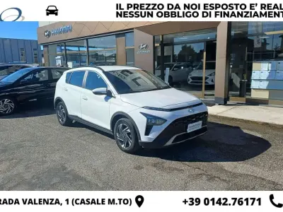 Usata Hyundai Bayon 84 CV (61 kW) 2022 Bianco SUV