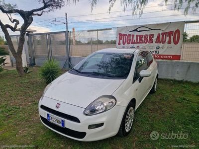 Usata Fiat Punto Easy 75 CV (55 kW) 2013 Bianco Utilitaria