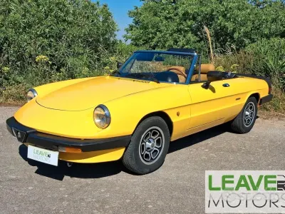 Usata Alfa Romeo Spider 125 CV (91 kW) 1988 Giallo Cabrio