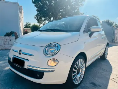 Usata Fiat 500 75 CV (55 kW) 2008 Bianco Berlina