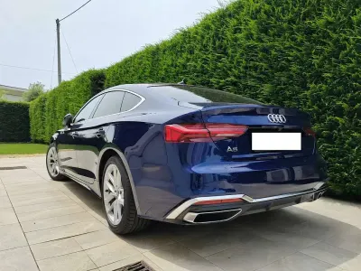 Usata Audi A5 Sportback S-Line 163 CV (119 kW) 2023 Blu/azzurro Utilitaria