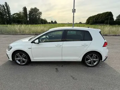Usata VW Golf VII Sportline 116 CV (85 kW) 2019 Bianco Berlina