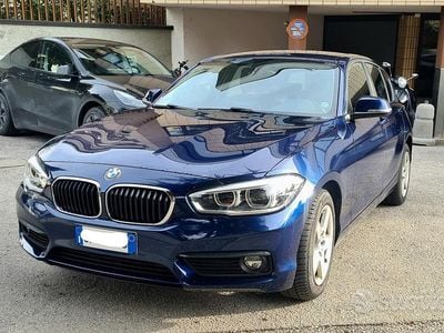 Usata BMW 118 Advantage 136 CV (100 kW) 2018 Blu/azzurro Utilitaria