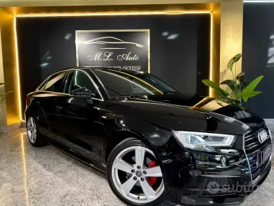 Usado Audi A3 S-Line 116 CV (85 kW) 2020 Negro Berlina