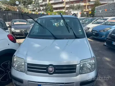 Usata Fiat Panda Emotion 54 CV (39 kW) 2008 Grigio Utilitaria