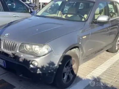 Begagnad BMW X3 Efficient Dynamics 177 HK (130 kW) 2010 Grå SUV