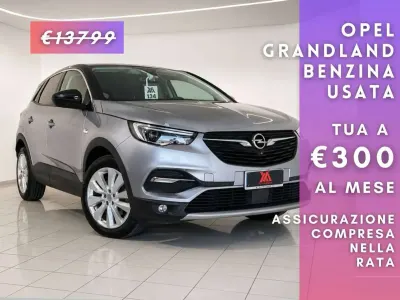 Usata Opel Grandland X Innovation 131 CV (96 kW) 2020 Argento SUV