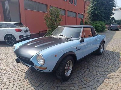 Usata Fiat 124 Spider Abarth 128 CV (94 kW) 1974 Blu/azzurro Cabrio