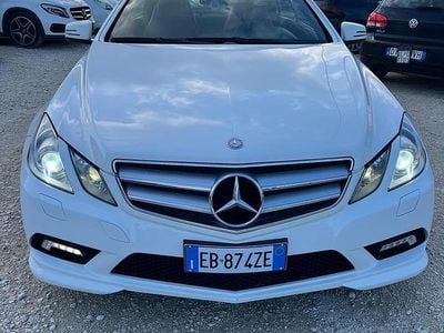 Usata Mercedes E350 Avantgarde 231 CV (169 kW) 2010 Bianco Berlina