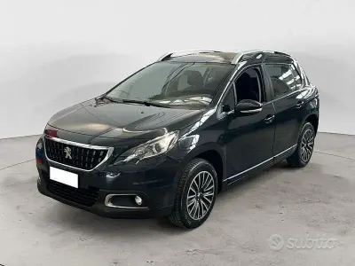 Usata Peugeot 2008 Allure 100 CV (73 kW) 2018 Nero SUV