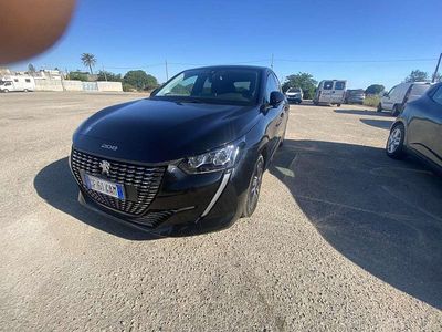 Usata Peugeot 208 Allure 102 CV (75 kW) 2021 Nero Utilitaria