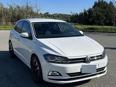 Begagnad VW Polo 95 HK (69 kW) 2019 Vit Halvkombi