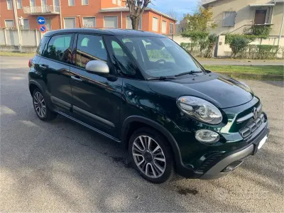 Usata Fiat 500L Cross 95 CV (69 kW) 2017 Verde Monovolume