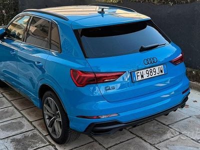 Usata Audi Q3 S-Line 150 CV (110 kW) 2019 Blu SUV