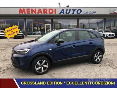 Usata Opel Crossland X Edition 110 CV (80 kW) 2023 Blu/azzurro SUV