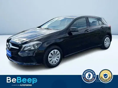 Usata Mercedes A160 Executive 90 CV (66 kW) 2016 Nero Utilitaria