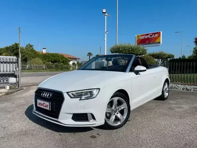 Usata Audi A3 Cabriolet Sport 150 CV (110 kW) 2017 Bianco Cabrio