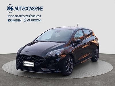 Usata Ford Fiesta ST-Line 125 CV (91 kW) 2022 Nero Utilitaria
