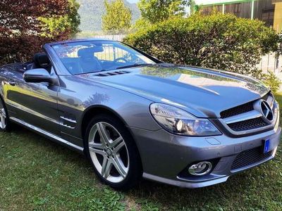 Usata Mercedes SL500 Sport 388 CV (285 kW) 2009 Grigio Cabrio